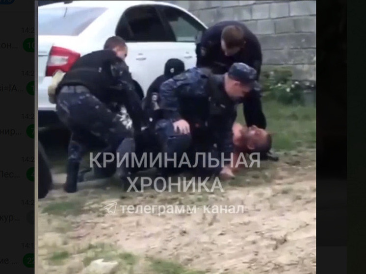 В столице Дагестана задержали неадекватного мужчину