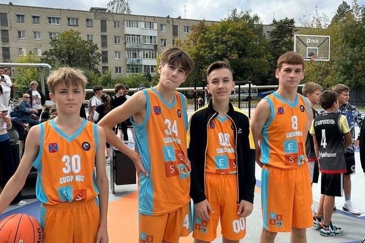 Basketball players from Essentuki took the entire podium at the regional streetball tournament