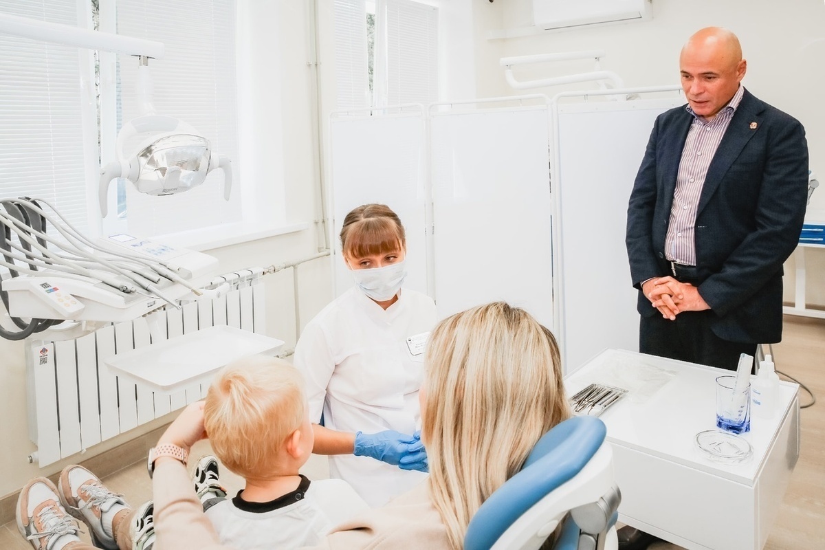 В Липецке открылась новая детская стоматологическая поликлиника