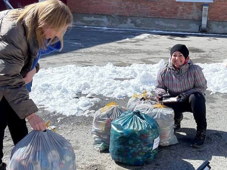 В Тюмени прошел общегородской сбор пластиковых крышек