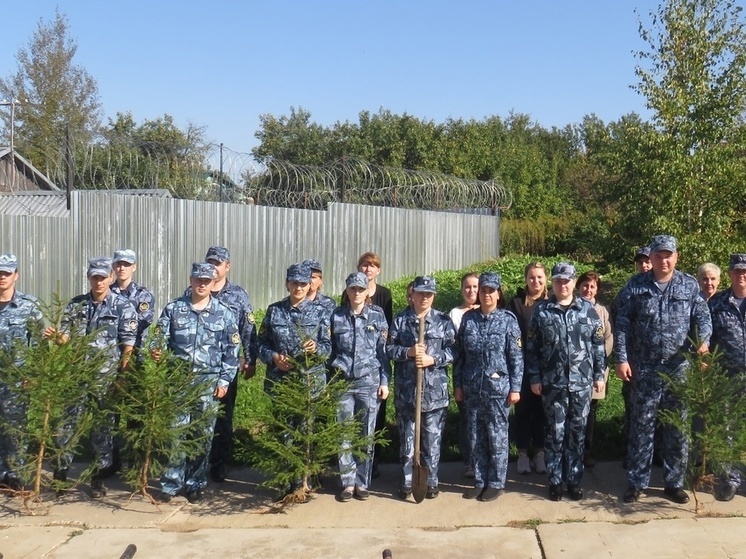 Сотрудники смоленского УФСИН приняли участие во всероссийской акции «Зеленая Россия»