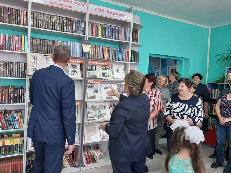 В Кузбассе открыли библиотеку нового поколения