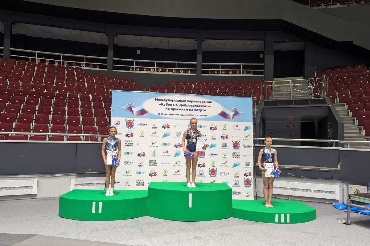 Stavropol acrobats won 16 medals at the All-Russian jumping tournament