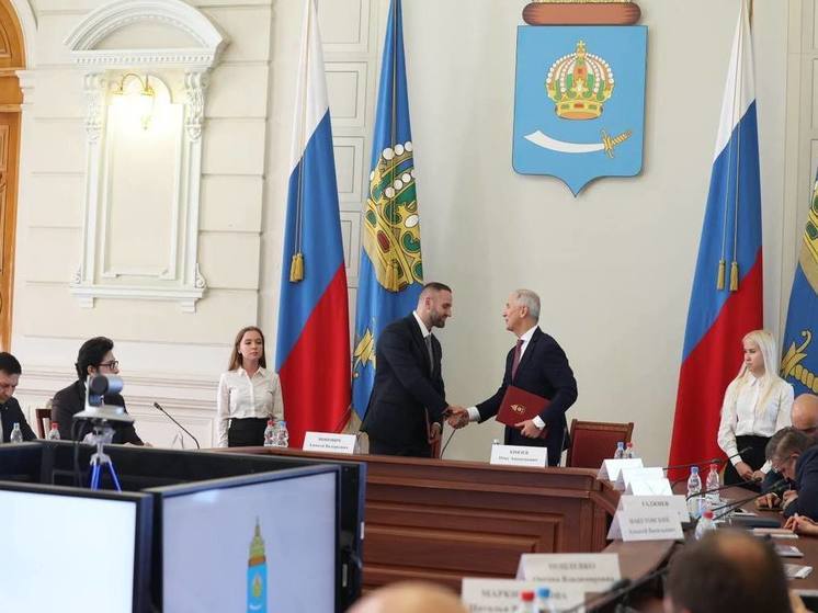 Олег Князев встретился с представителем Газпромбанка