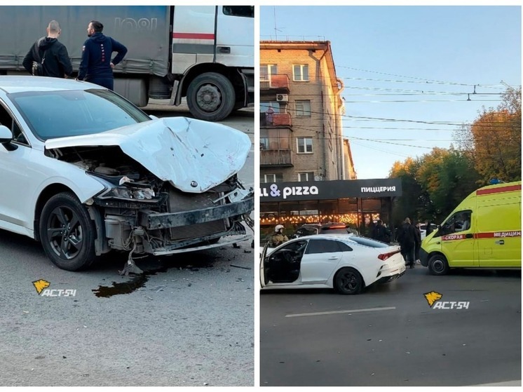 В Новосибирске один водитель избил другого после ДТП на улице Дуси Ковальчук