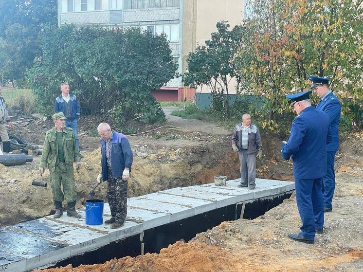 В Орле выявили нарушения при строительстве дороги на улице Орловских партизан