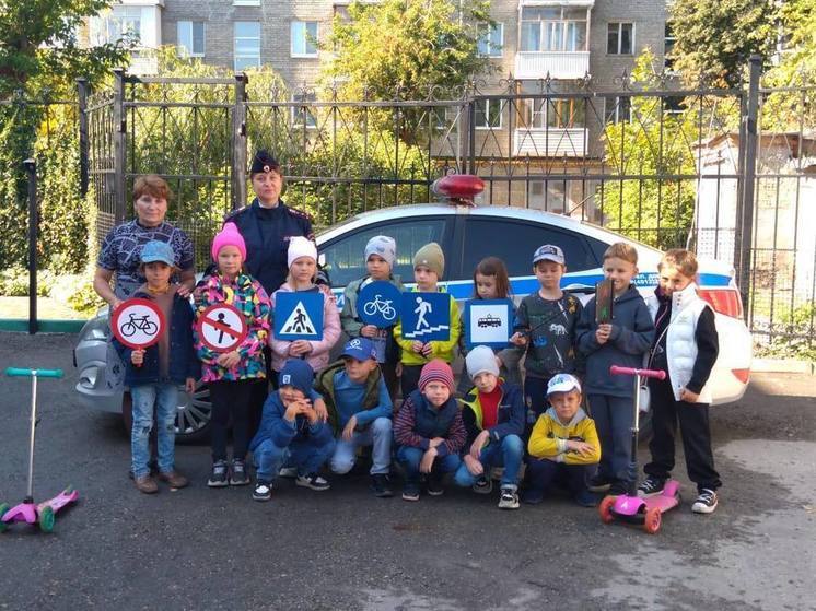 В детских садах Рязани проходят занятия по профилактике дорожного травматизма
