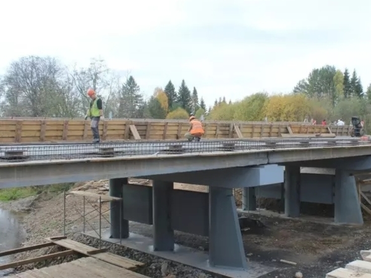 В Удмуртии проверили процесс ремонта двух мостов