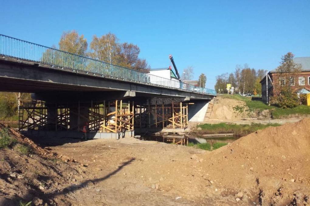 Два моста будут отремонтированы на дороге Тотьма – Никольск