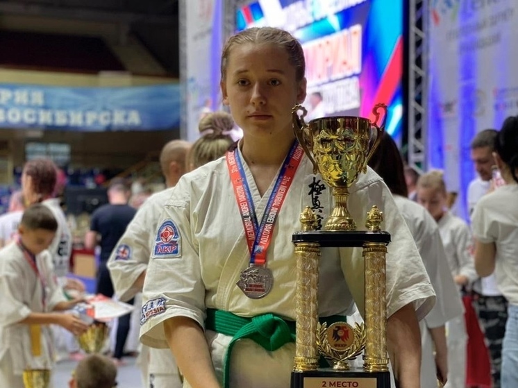 Орловчанка завоевала серебро на кубке России по каратэ