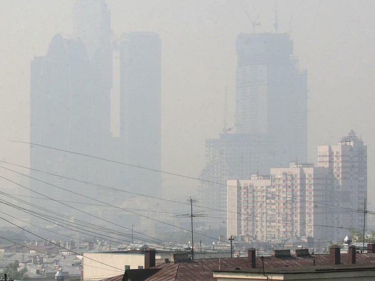 "Желтый" уровень погодной опасности ввели в Москве из-за тумана