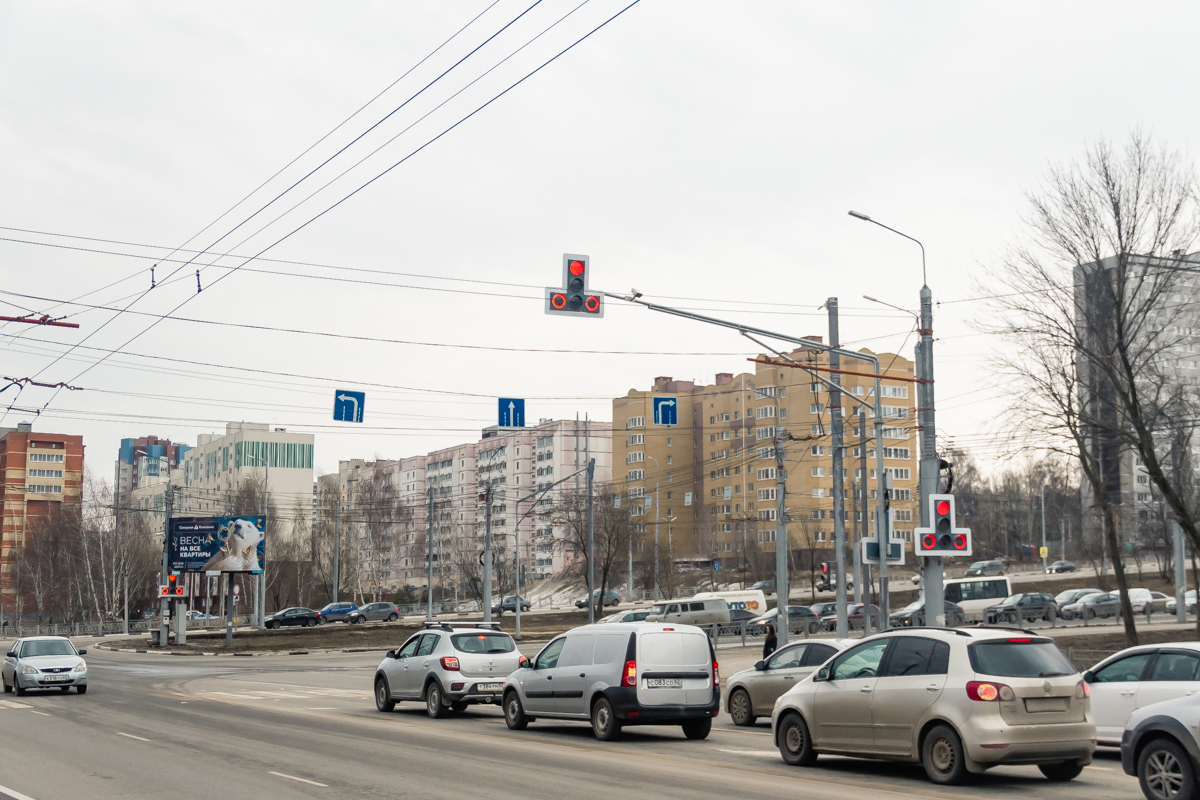 Перекрёсток у гипермаркета «Глобус» в Рязани модернизируют до конца года