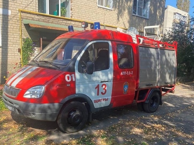 В Курской области спасатели оказали помощь местной жительнице