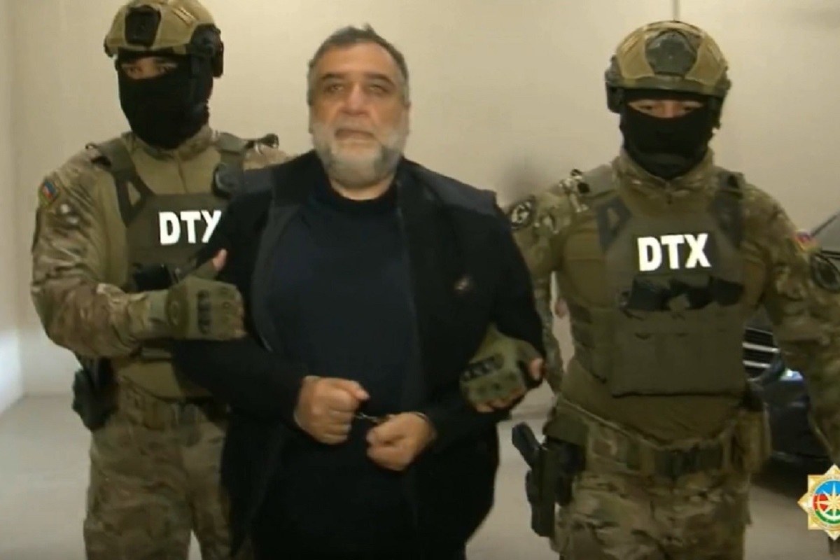 Video of arrested Ruben Vardanyan published