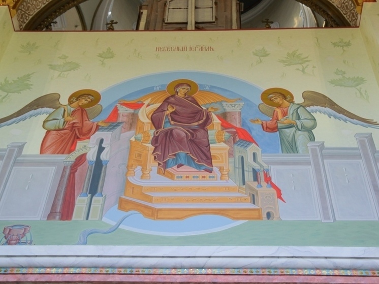 В Хабаровском крае завершилась роспись храмовых стен