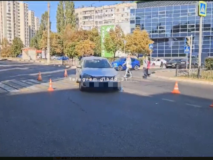 В Белгороде иномарка сбила 76-летнюю бабушку