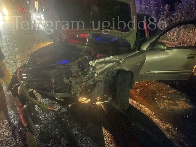 В Сургутском районе произошло ДТП с двумя пострадавшими