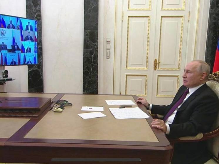 Глава Якутии принял участие во встрече с Владимиром Путиным