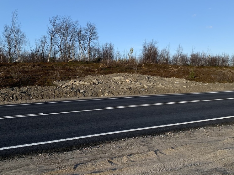 На участках автодороги Кола – Серебрянские ГЭС завершили ремонт