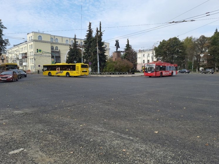 Ремонт главной площади Ярославля будет завершен в ближайшее время