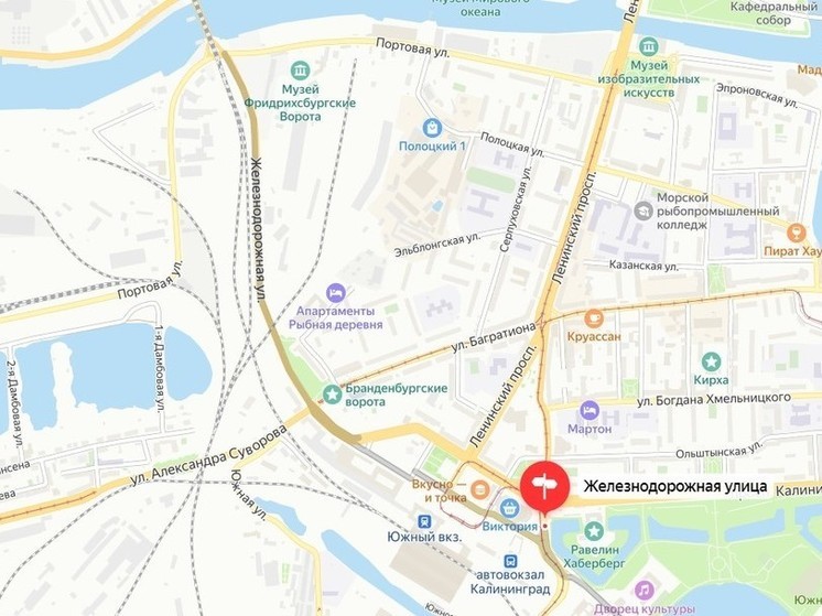Минстрой назвал сроки окончания ремонта на улице Железнодорожной в Калининграде