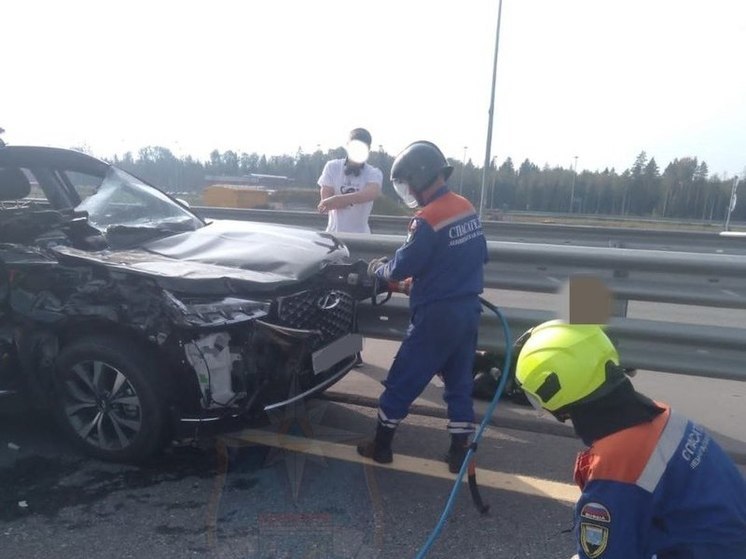 В Ленобласти в ДТП на трассе «М-11» пострадали две женщины