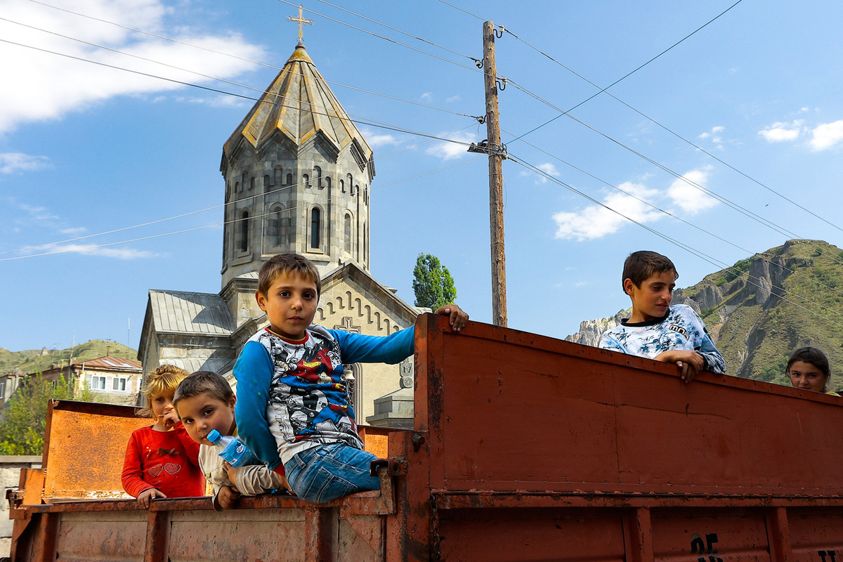 There was a scandal with help for Karabakh refugees: they are giving away torn socks