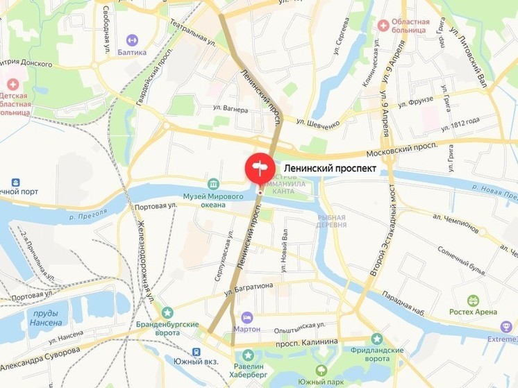Мэрия сообщила о планах запуска новой схемы движения на Ленинском проспекте