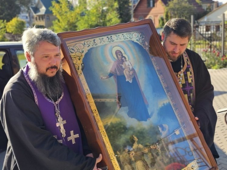 В Курск на 3 дня привезли икону Божией Матери «Августовская Победа»