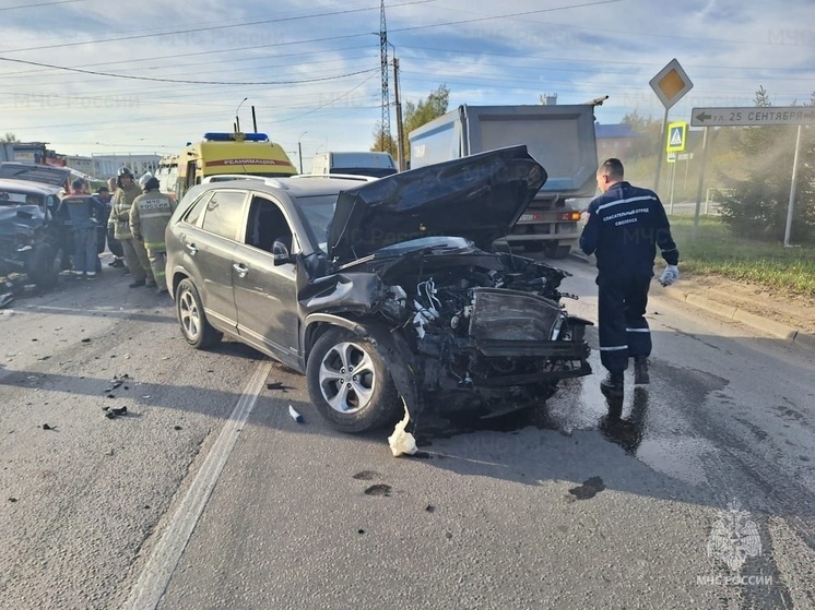 В Смоленске на Смольянинова в ДТП пострадал человек
