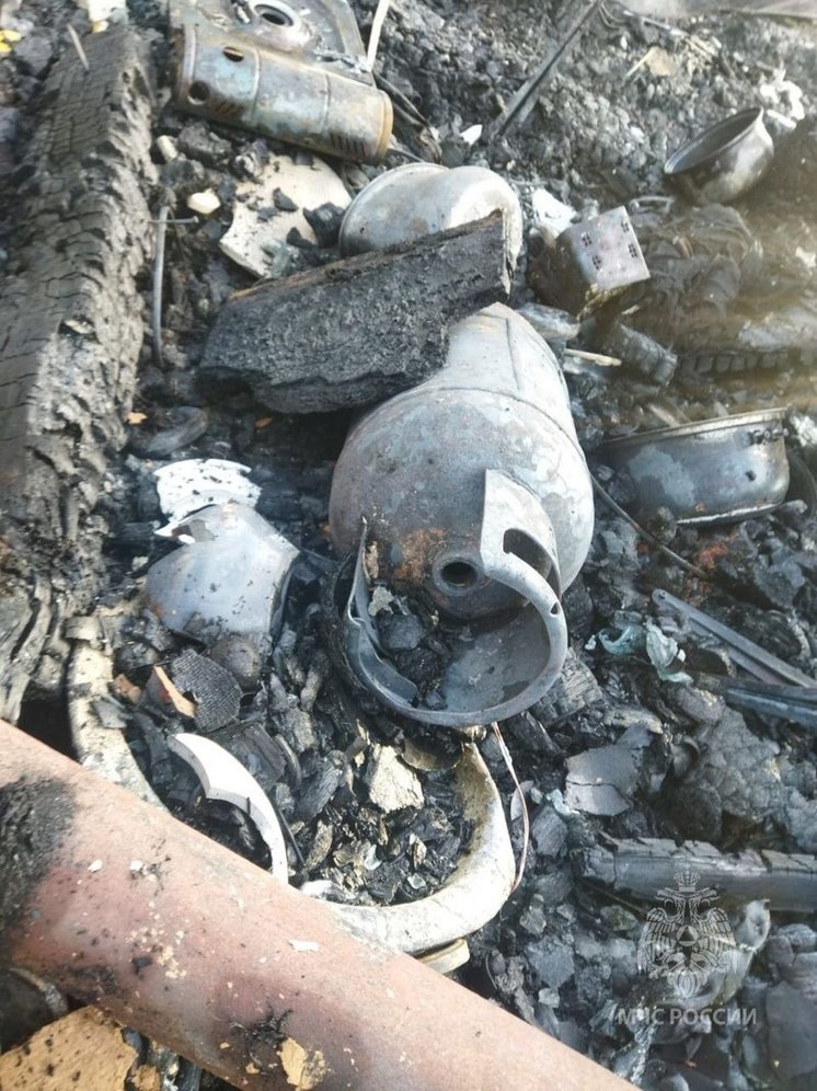 Под Красноярском дачник сжег штаны и садовой дом во время замены газового баллона