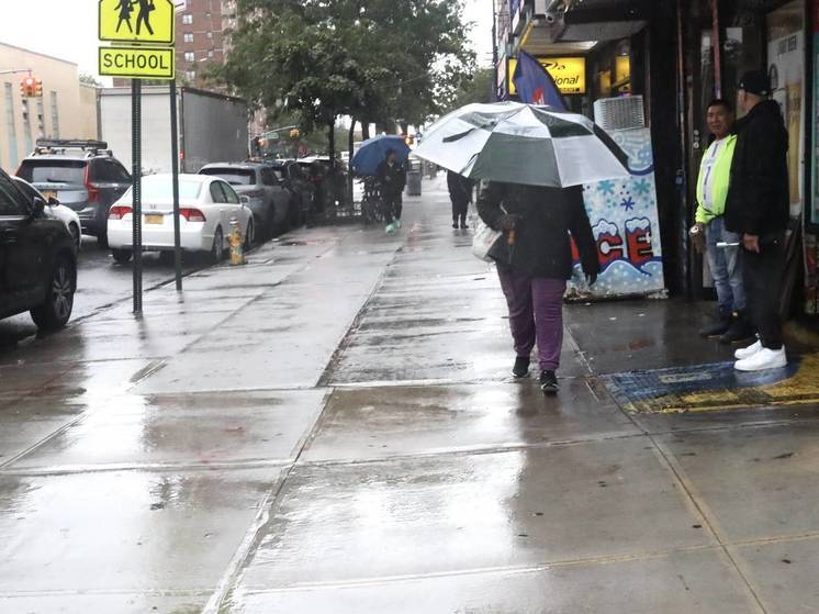 Потоп в Нью-Йорке спровоцировали рекордные дожди