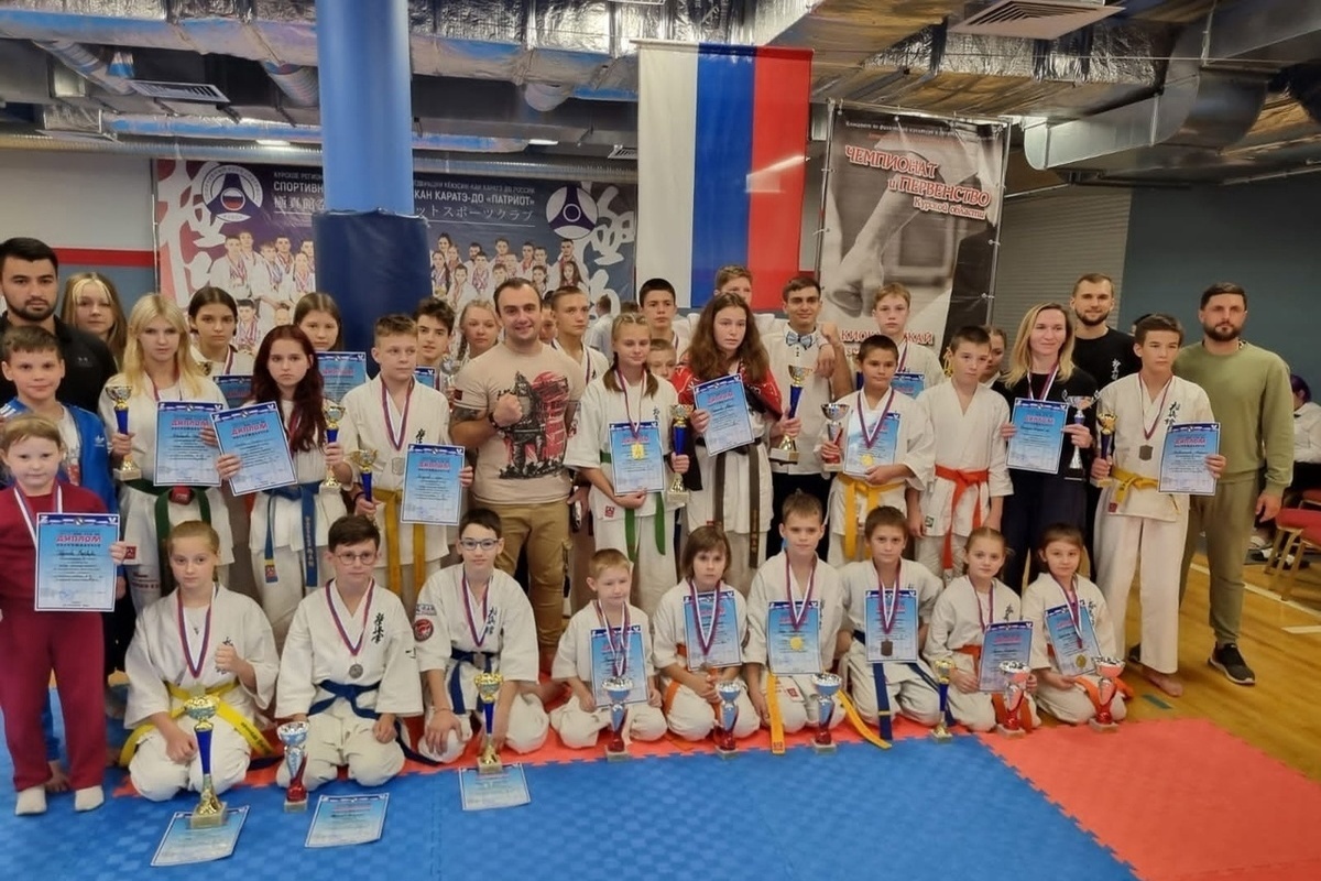 The Lipetsk team took second place at the Kursk Region Kyokushin Cup