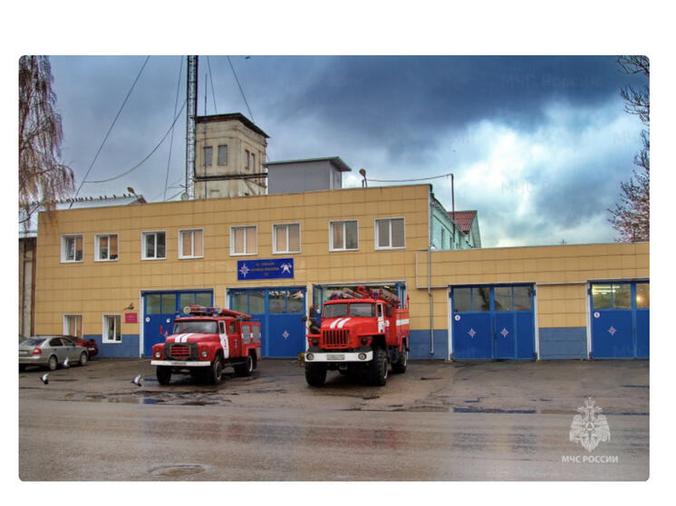 В смоленской бане произошел пожар