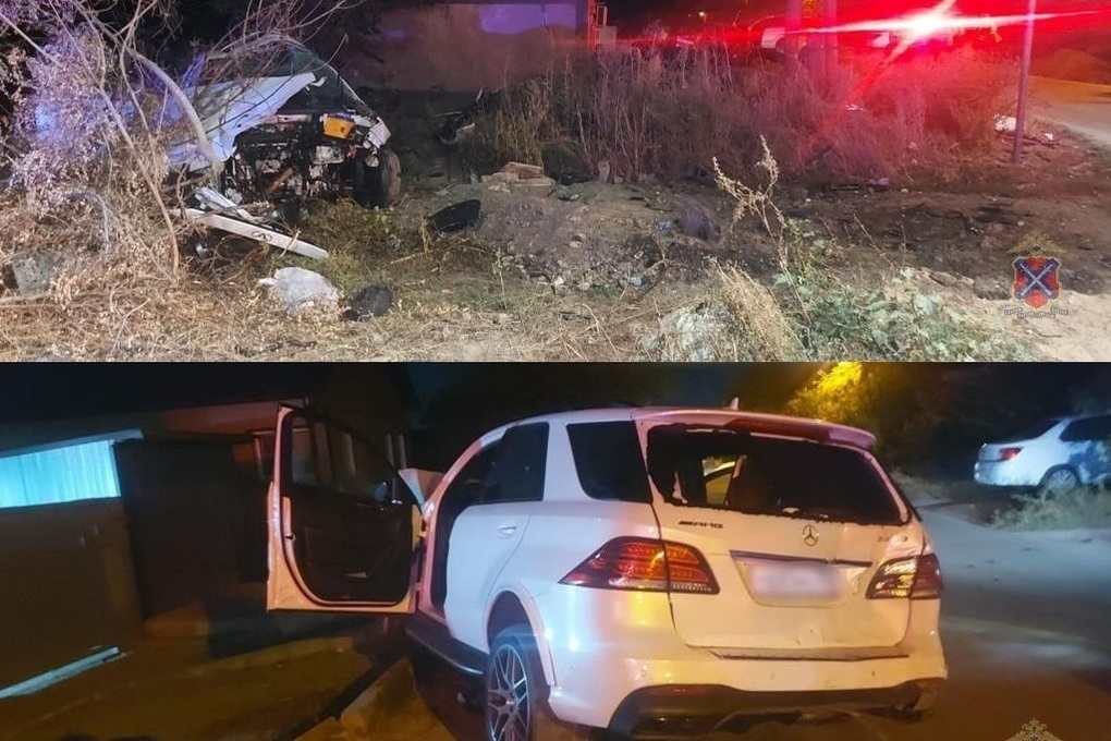 В Волгограде водитель и пассажир скончались после столкновения с «Мерседесом»