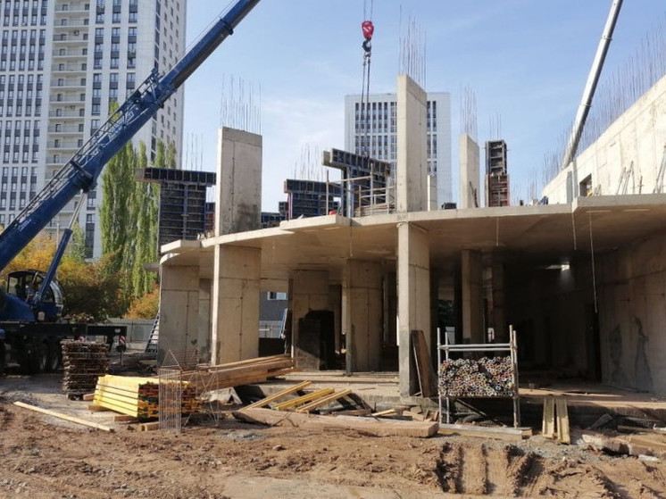 В Уфе начали возводить второй этаж пансионата для пожилых людей