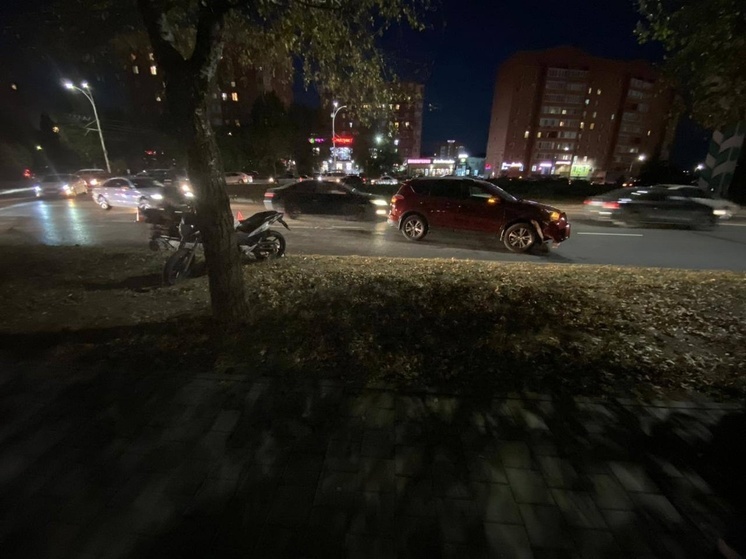 В Волгодонске в ДТП пострадала мотоциклистистка