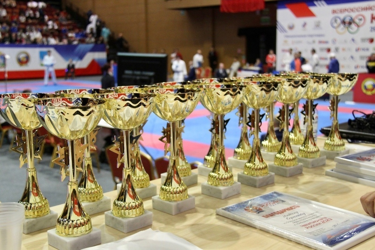 The opening of the All-Russian karate competition “Eagle Cup” took place
