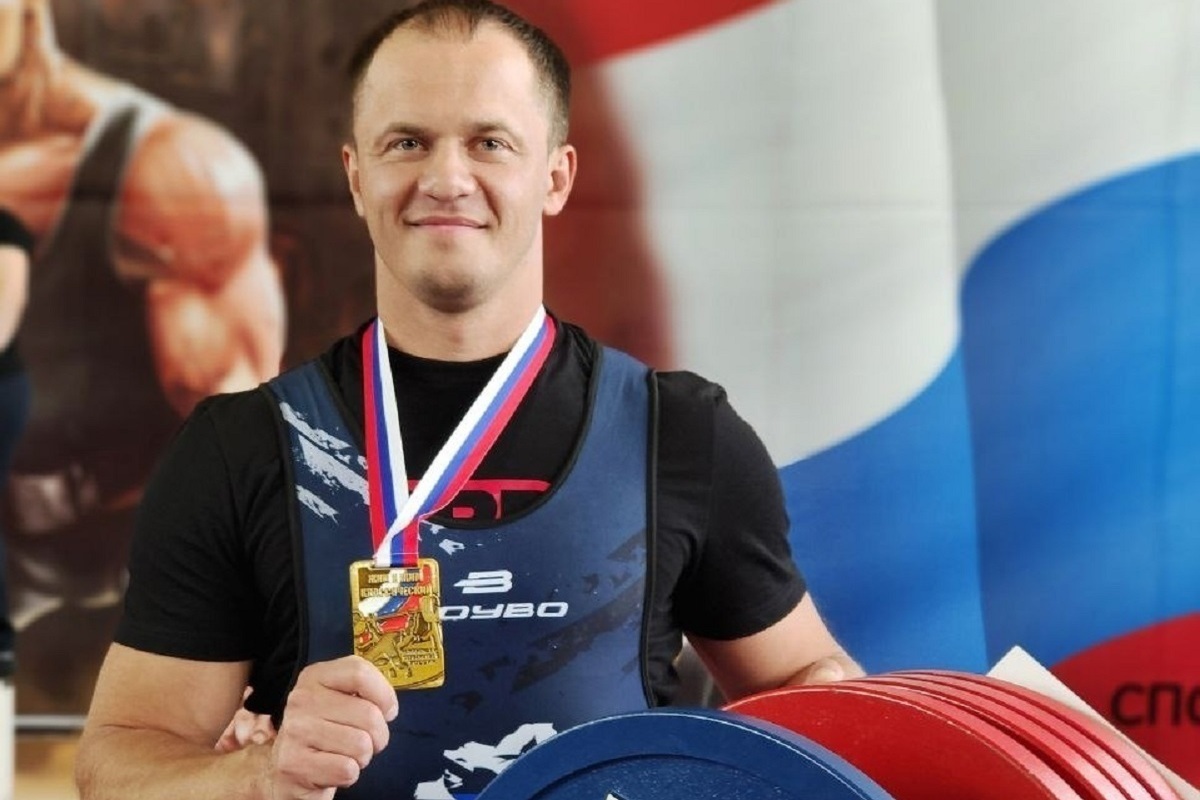 The chief sports official of Kaluga became the champion of the Central Federal District in powerlifting