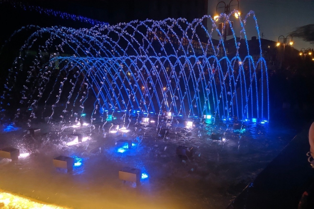До 5 октября в Вологде продолжит работать светомузыкальный фонтан  