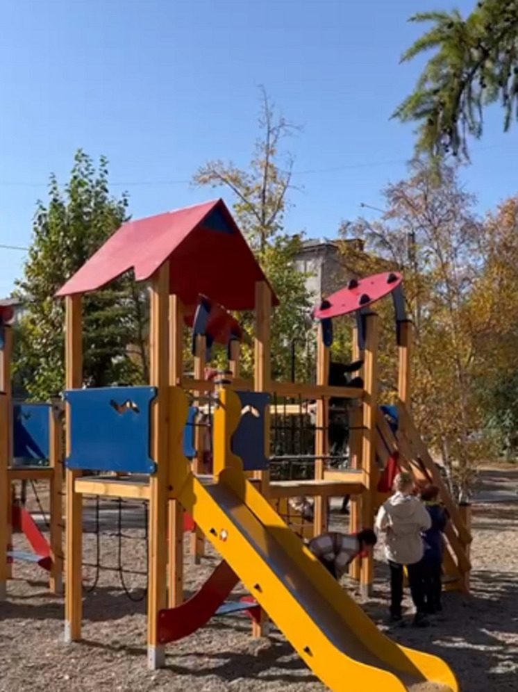 В 18 квартале Улан-Удэ появился мини-парк