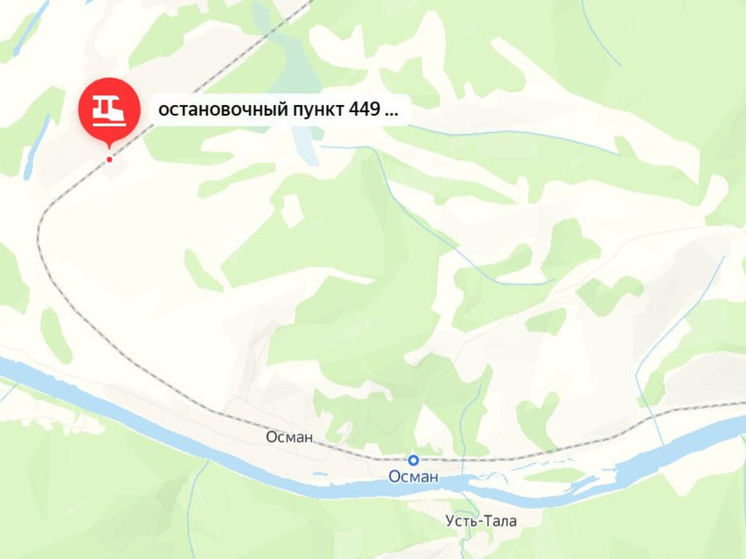 Мужчина попал под поезд недалеко от Новокузнецка