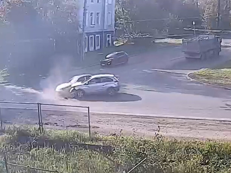 Женщина попала в больницу после жесткой аварии в Петрозаводске