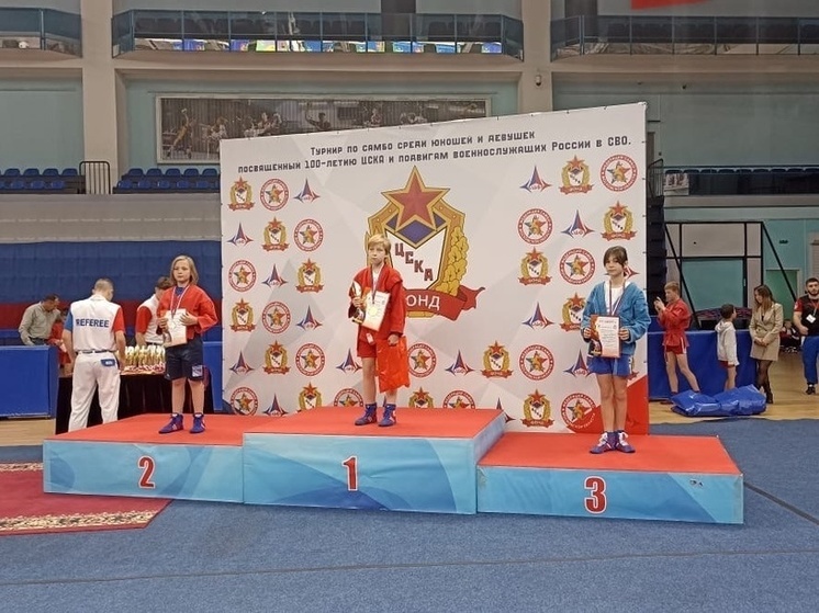 Самбисты из Серпухова завоевали медали на областном турнире