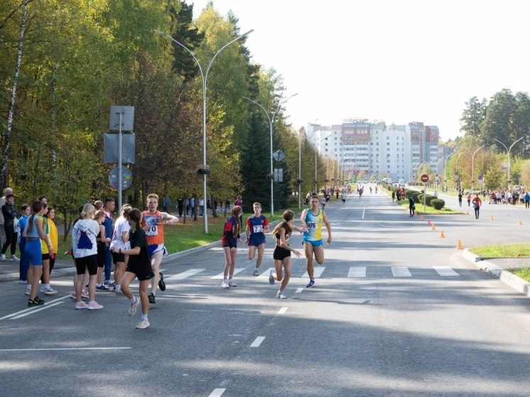 В Заречном провели эстафету на призы губернатора