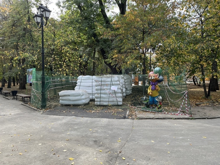 В центре Саратове появилась мельница и пять громадных букв