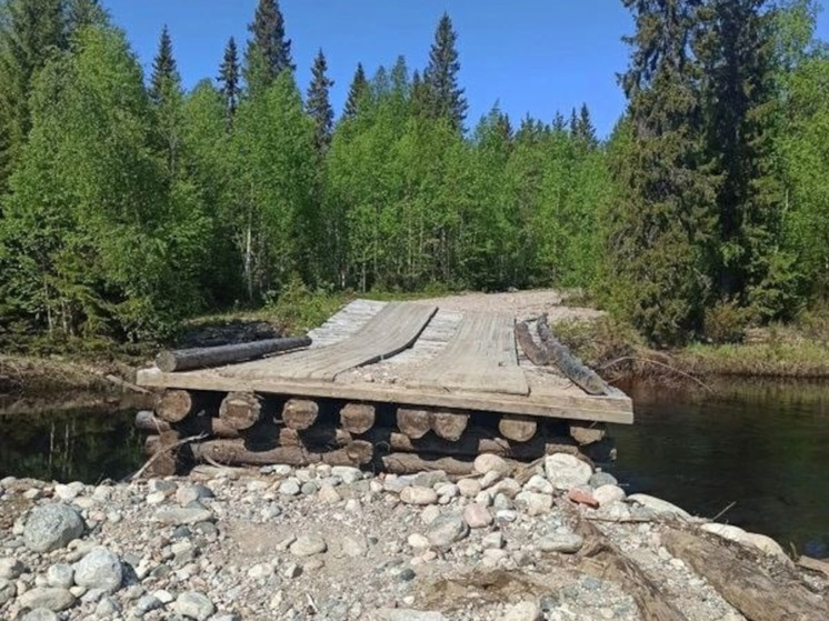 Власти Карелии собирают деньги за посещение водопада Куми-порог, но не собираются ремонтировать деревянный мост на пути к природному памятнику.