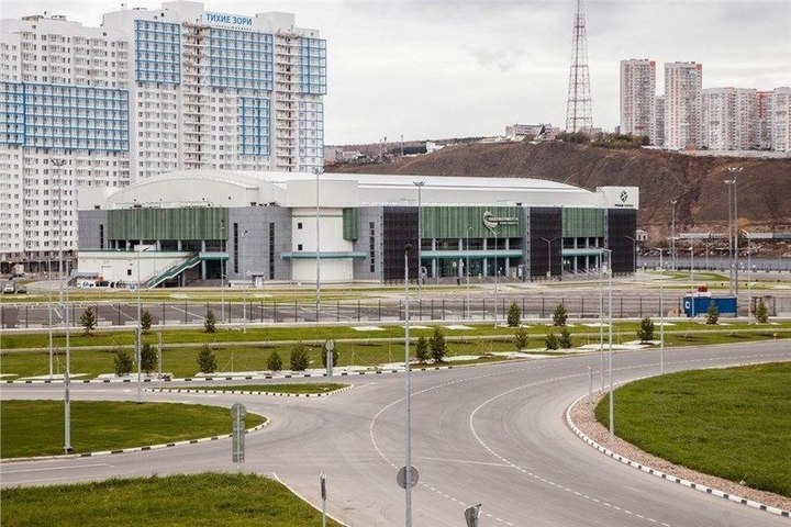 Платинум арена красноярск фото В министерстве спорта Красноярского края рассказали о состоянии "Платинум Арены"