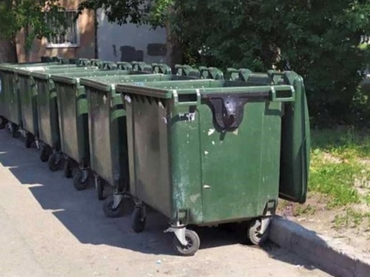 В Кольчугино контейнерные площадки для мусора установлены с нарушениями