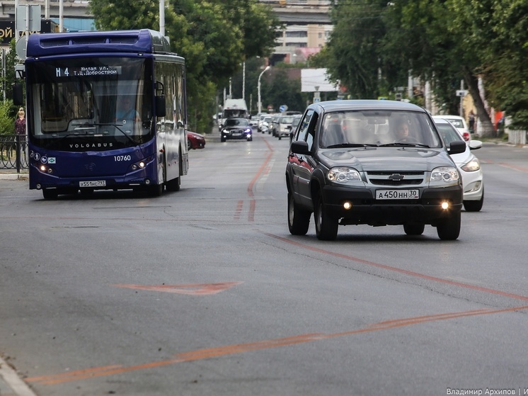 Число пассажиров астраханских автобусов перевалило за 5 млн